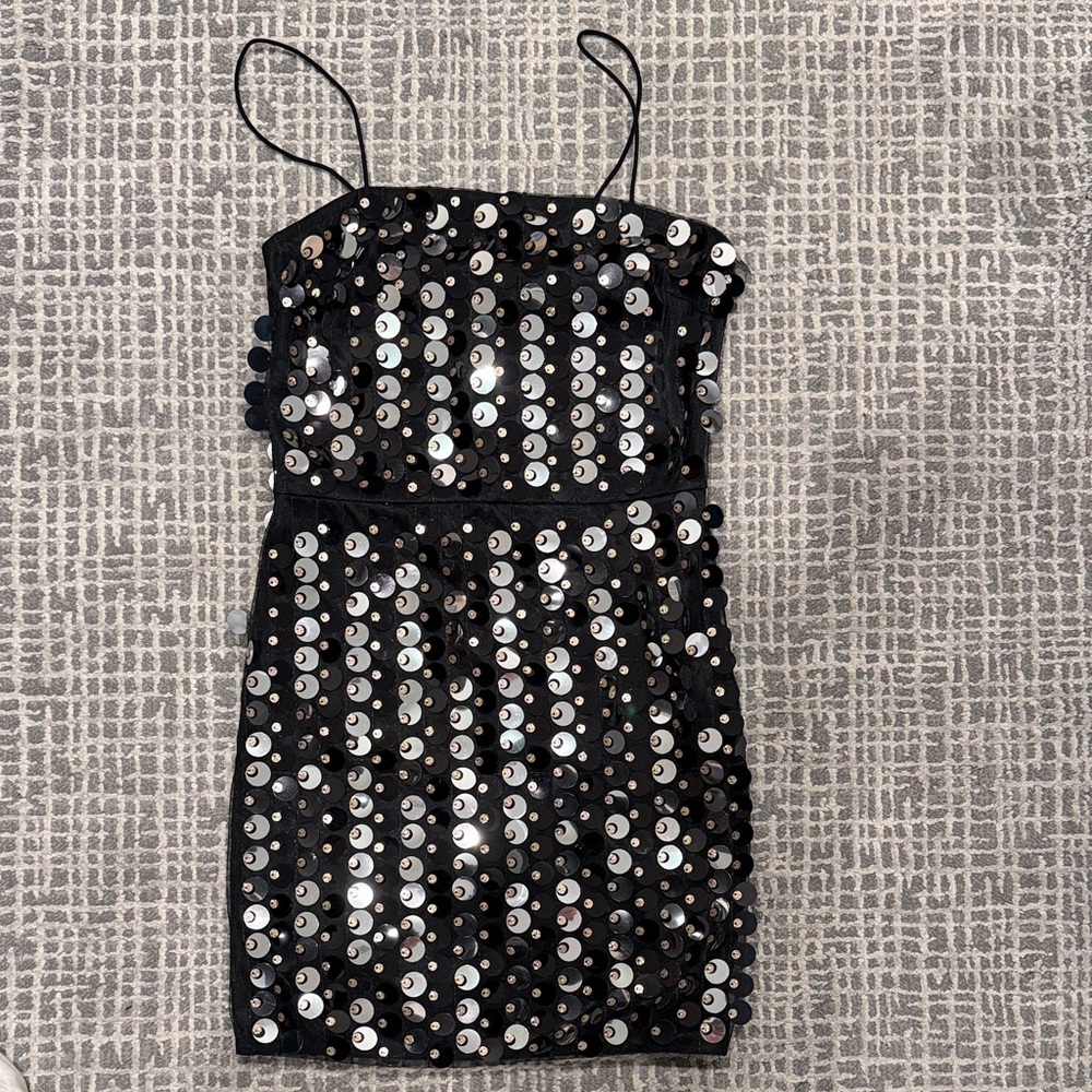 NWT Theme Davie Disco Sequin Dress Junior Size 1